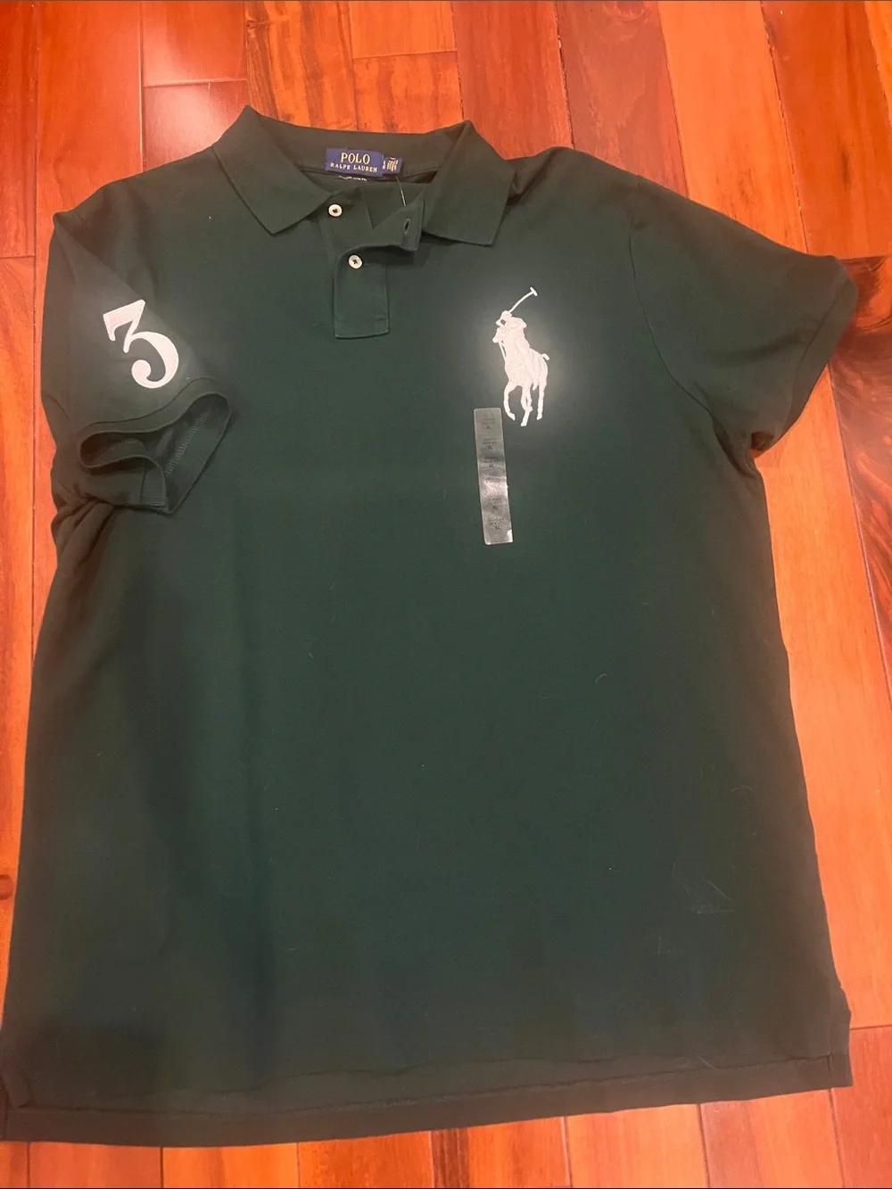 Ralph Lauren Men’s Polo Bundle Orange, Green, Black Custom Slim Fit